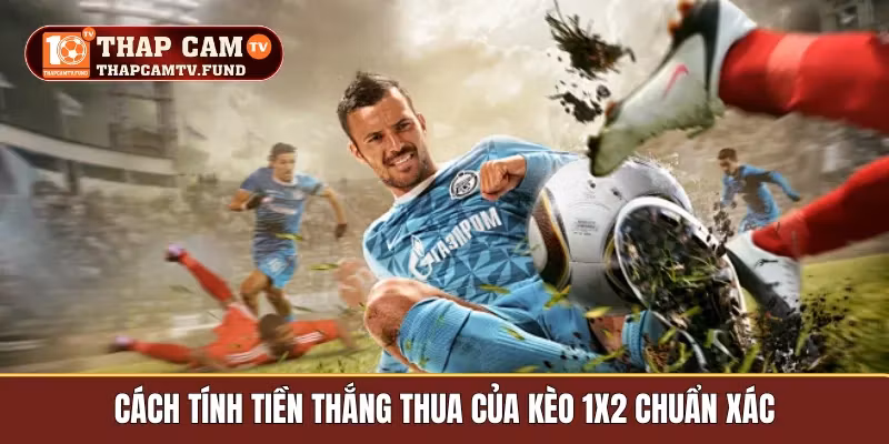 Cách tính tiền thắng thua của kèo 1X2 chuẩn xác
