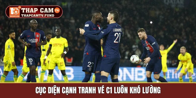 Cục diện cạnh tranh vé C1 luôn khó lường