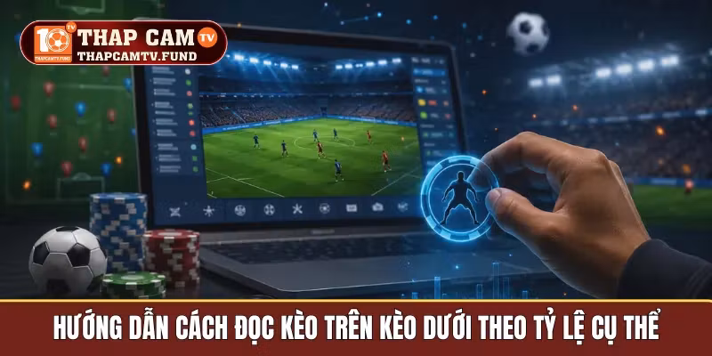 Hướng dẫn cách đọc kèo trên kèo dưới theo tỷ lệ cụ thể