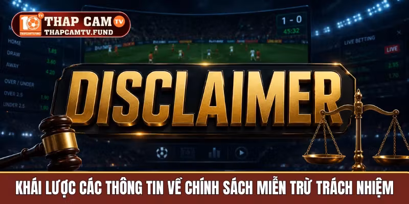 Khái lược các thông tin về chính sách miễn trừ trách nhiệm