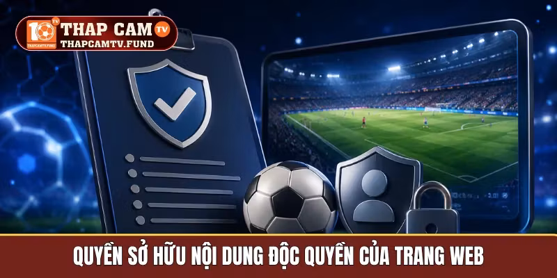 Quyền sở hữu nội dung độc quyền của trang web