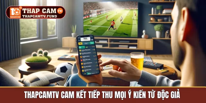 Thapcamtv cam kết tiếp thu mọi ý kiến từ độc giả 